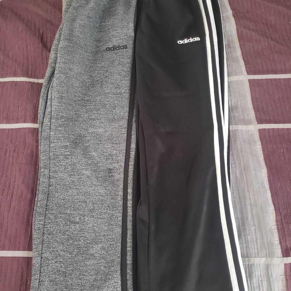 Kids Adidas Fleece-lined Track Pants